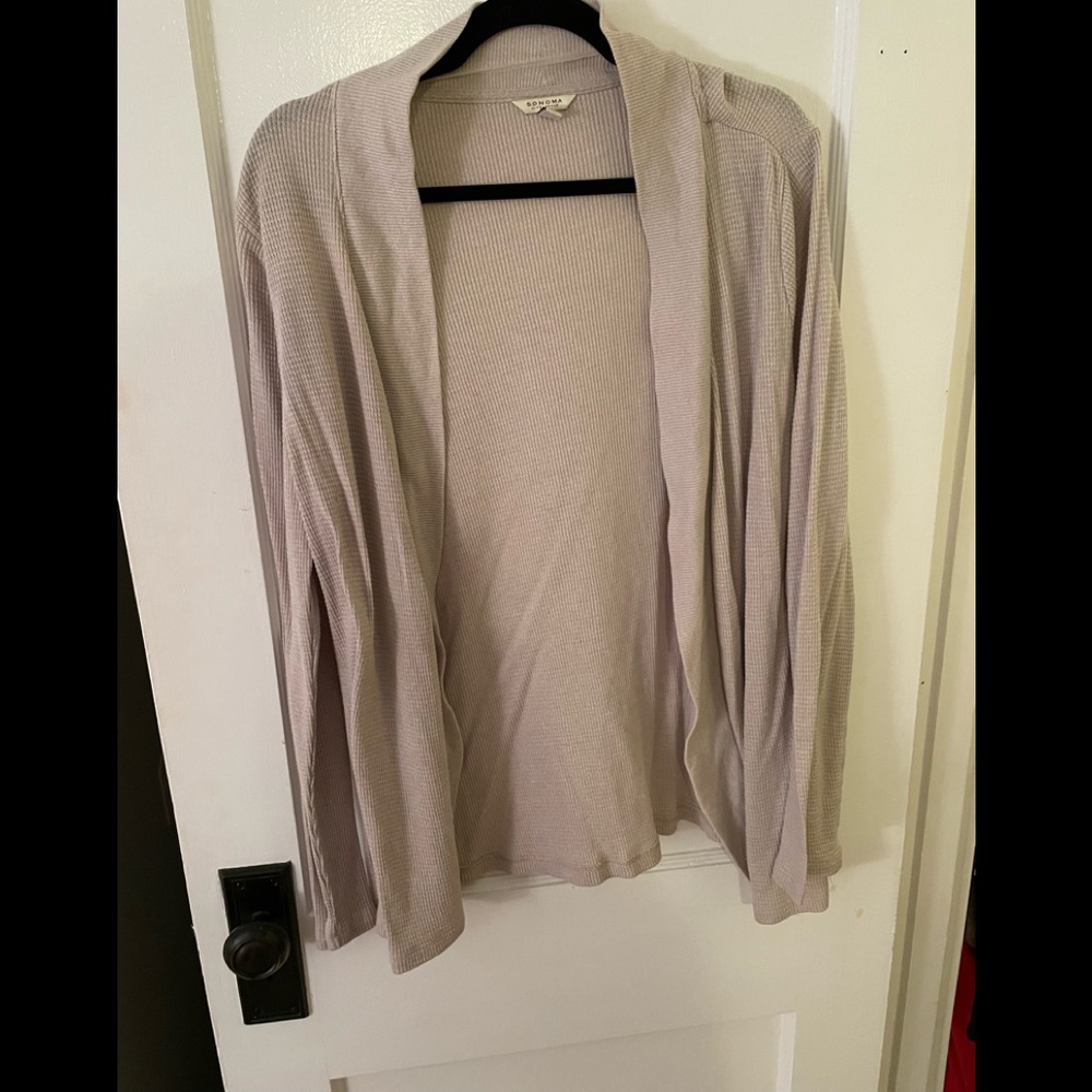 Cream cardigan